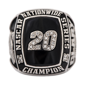 2008 NASCAR Nationwide Series Owners Championship Ring Presented To Joe Gibbs Racing 
